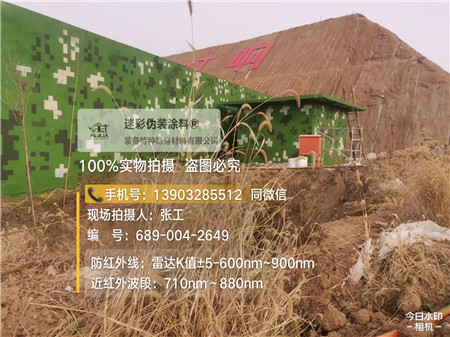 青海星空迷彩墙施工队