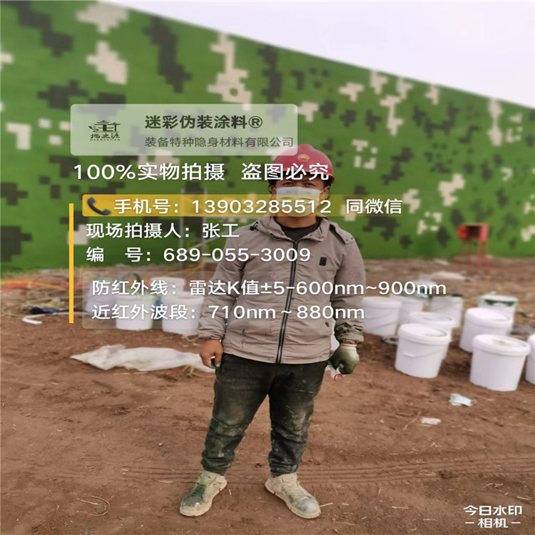 青海包括外墙、护坡、水泥地面建筑物的迷彩喷涂